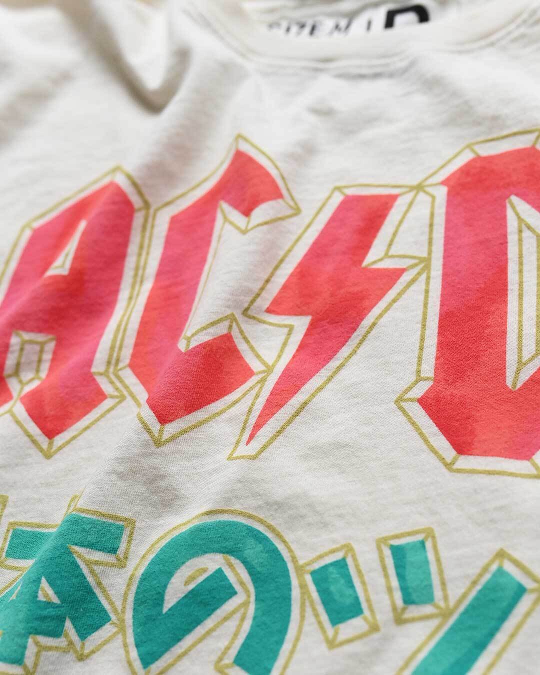 AC/DC Japan Tour White Tee - Image 3