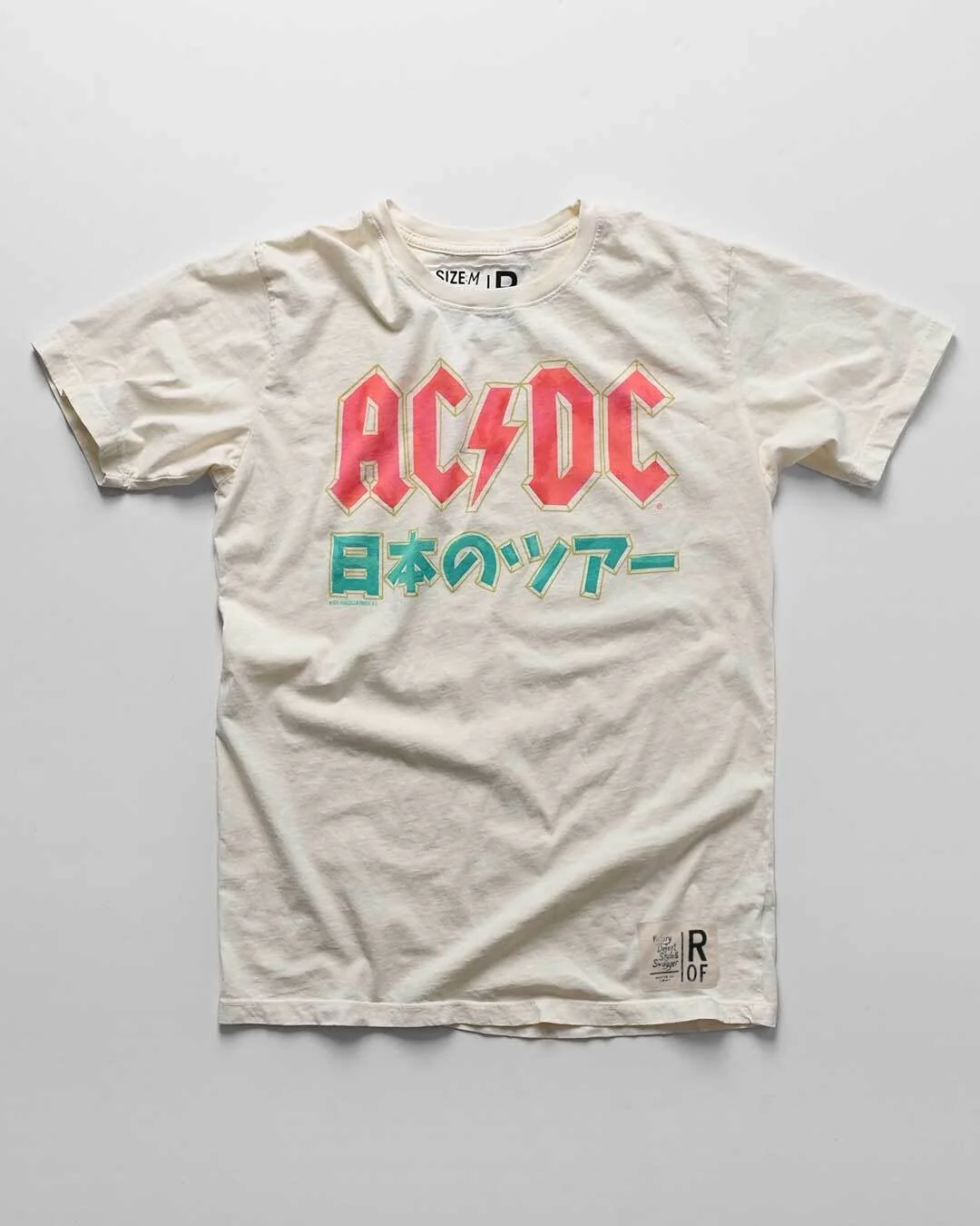 AC/DC Japan Tour White Tee - Image 4