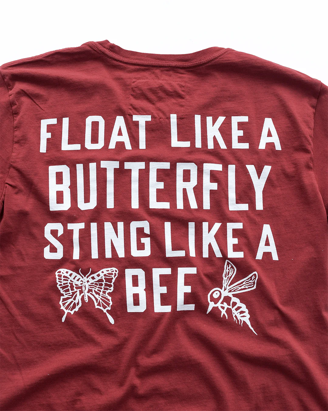 Ali Float Like A Butterfly Cardinal Tee - Image 5