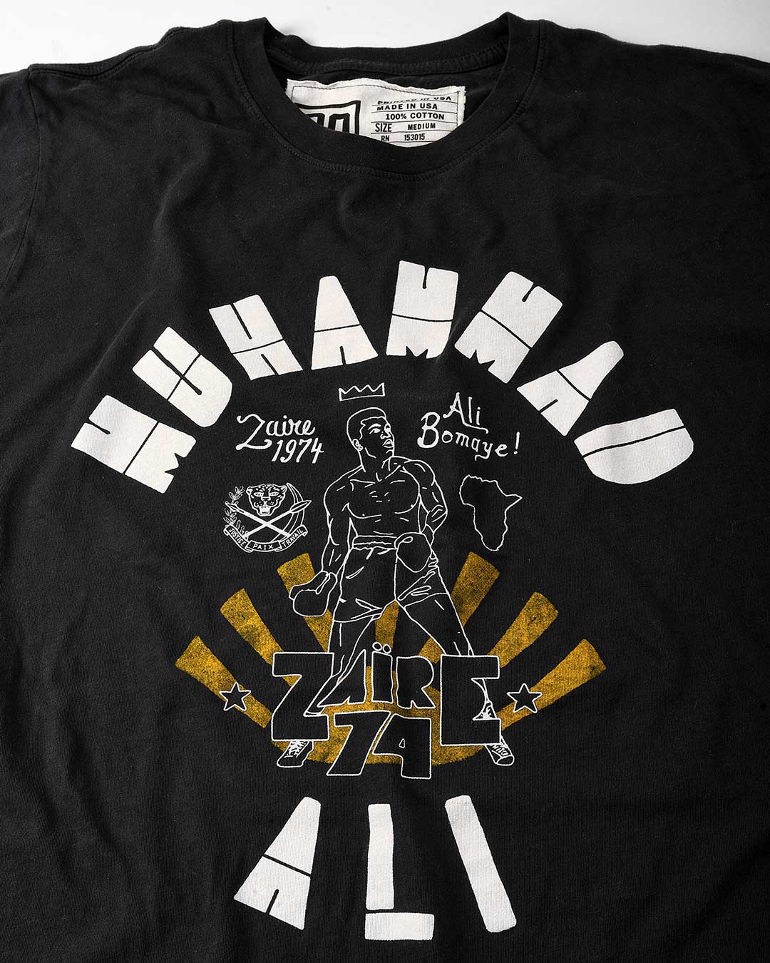 Ali Rumble Bomaye Black Tee - Image 3