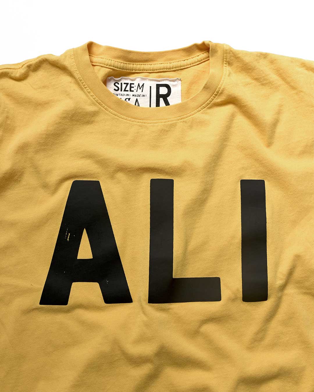 Ali 'You Lose Nothing' Gold Tee - Image 3