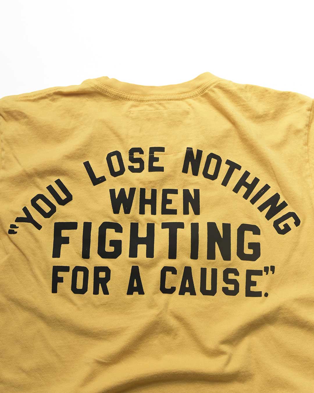 Ali 'You Lose Nothing' Gold Tee - Image 4