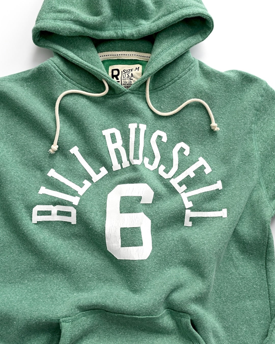 Bill Russell Boston #6 PO Hoody - Image 6