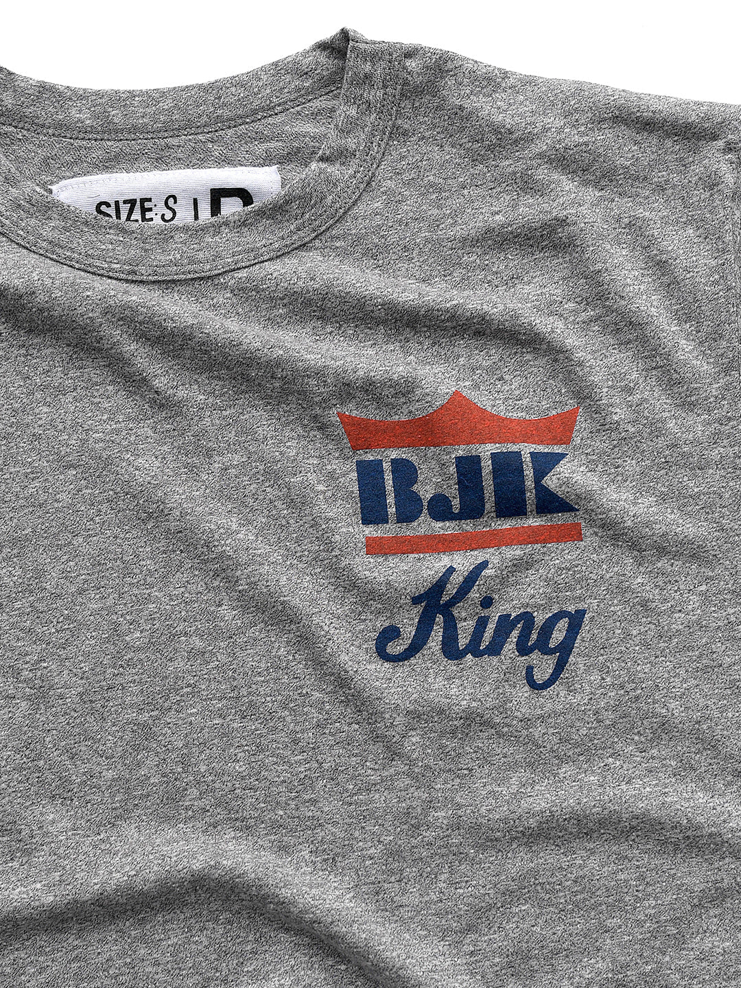 Billie Jean King Classic Women's Grey Tee - Image 4
