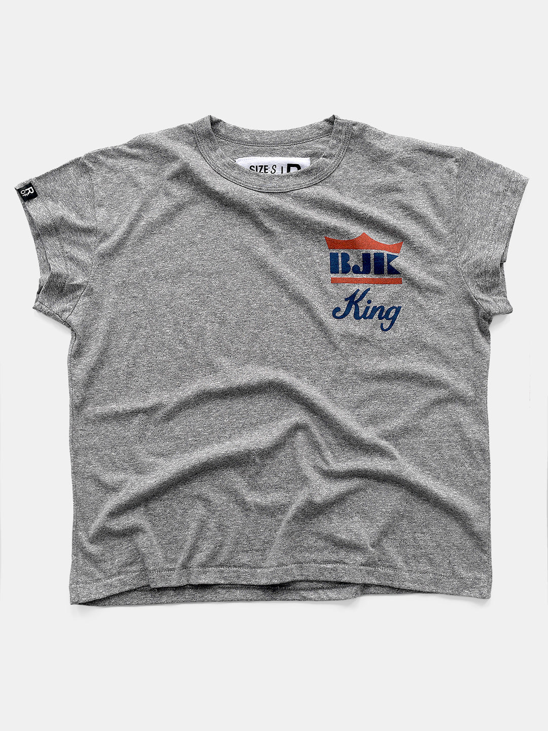 Billie Jean King Classic Women's Grey Tee - Image 5