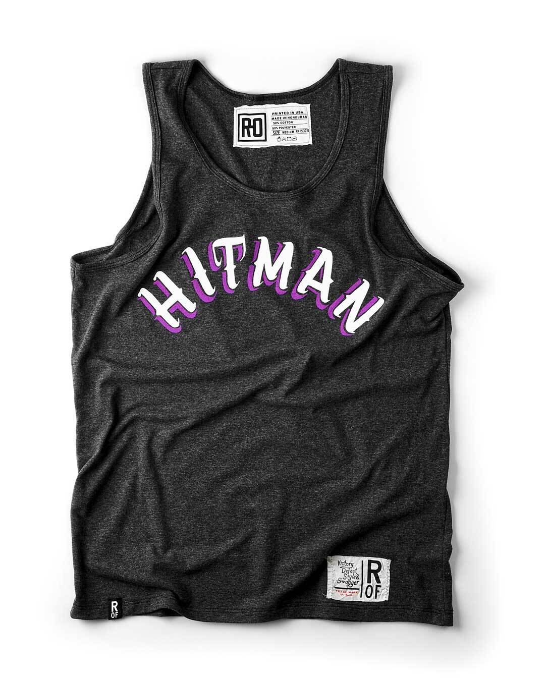 Bret Hart Hitman Black Tank - Image 5