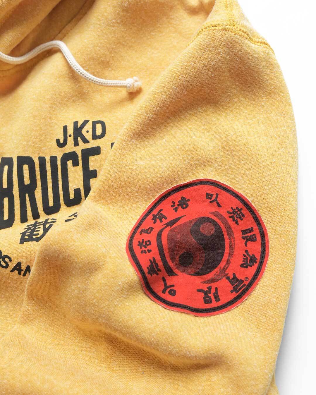 Bruce Lee JKD 1967 Yellow PO Hoody - Image 3
