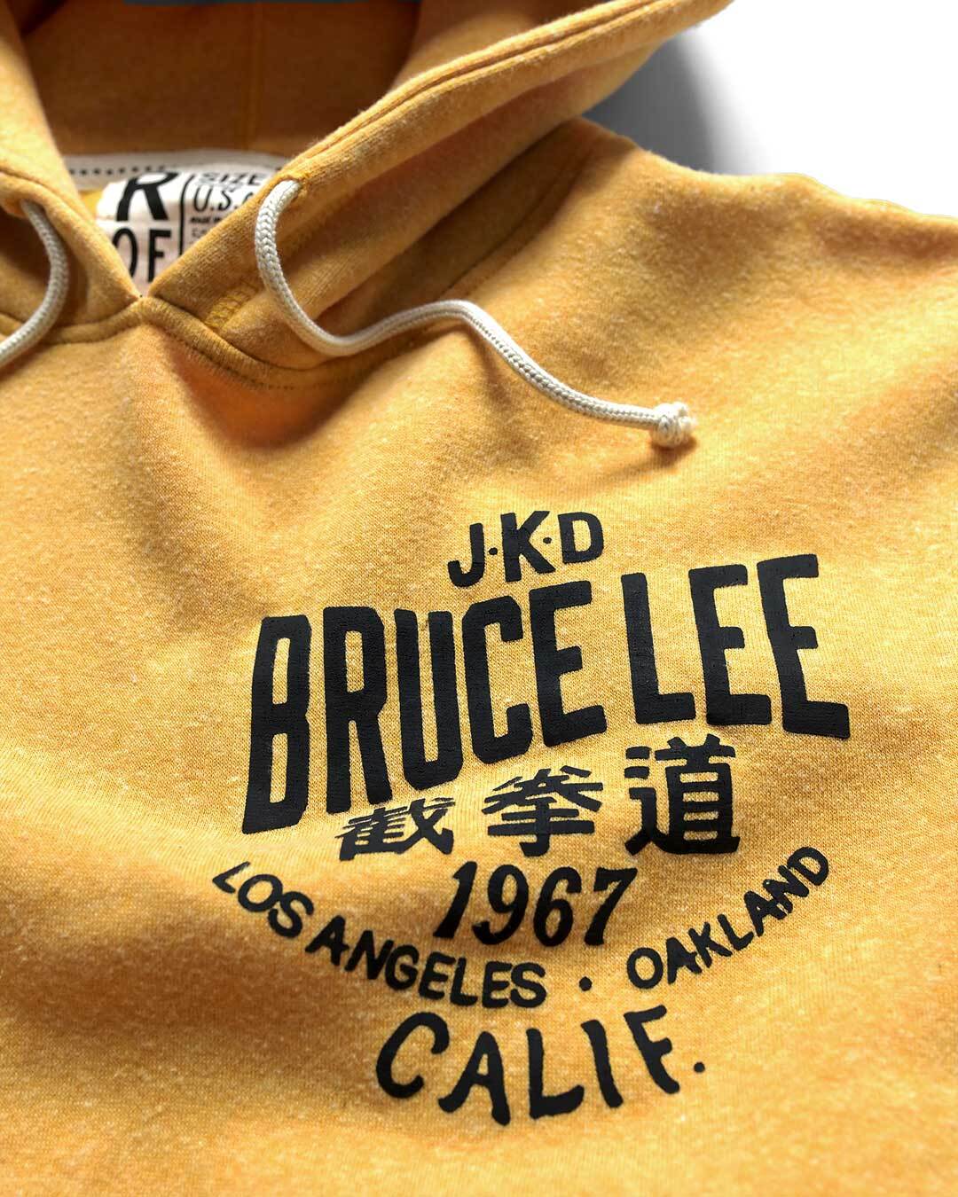 Bruce Lee JKD 1967 Yellow PO Hoody - Image 4