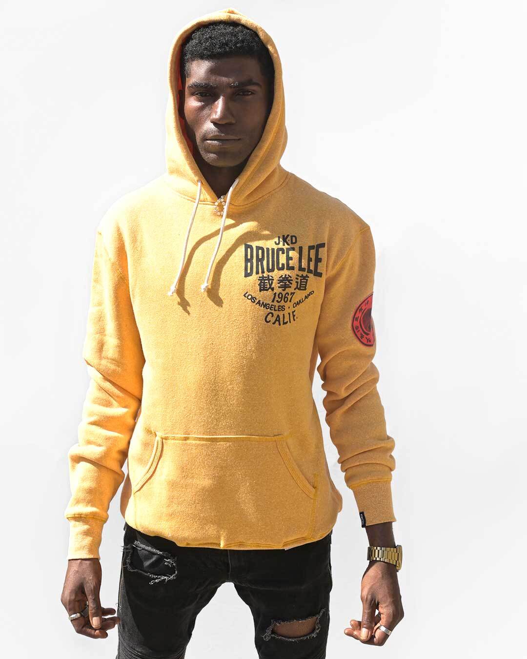 Bruce Lee JKD 1967 Yellow PO Hoody - Image 5