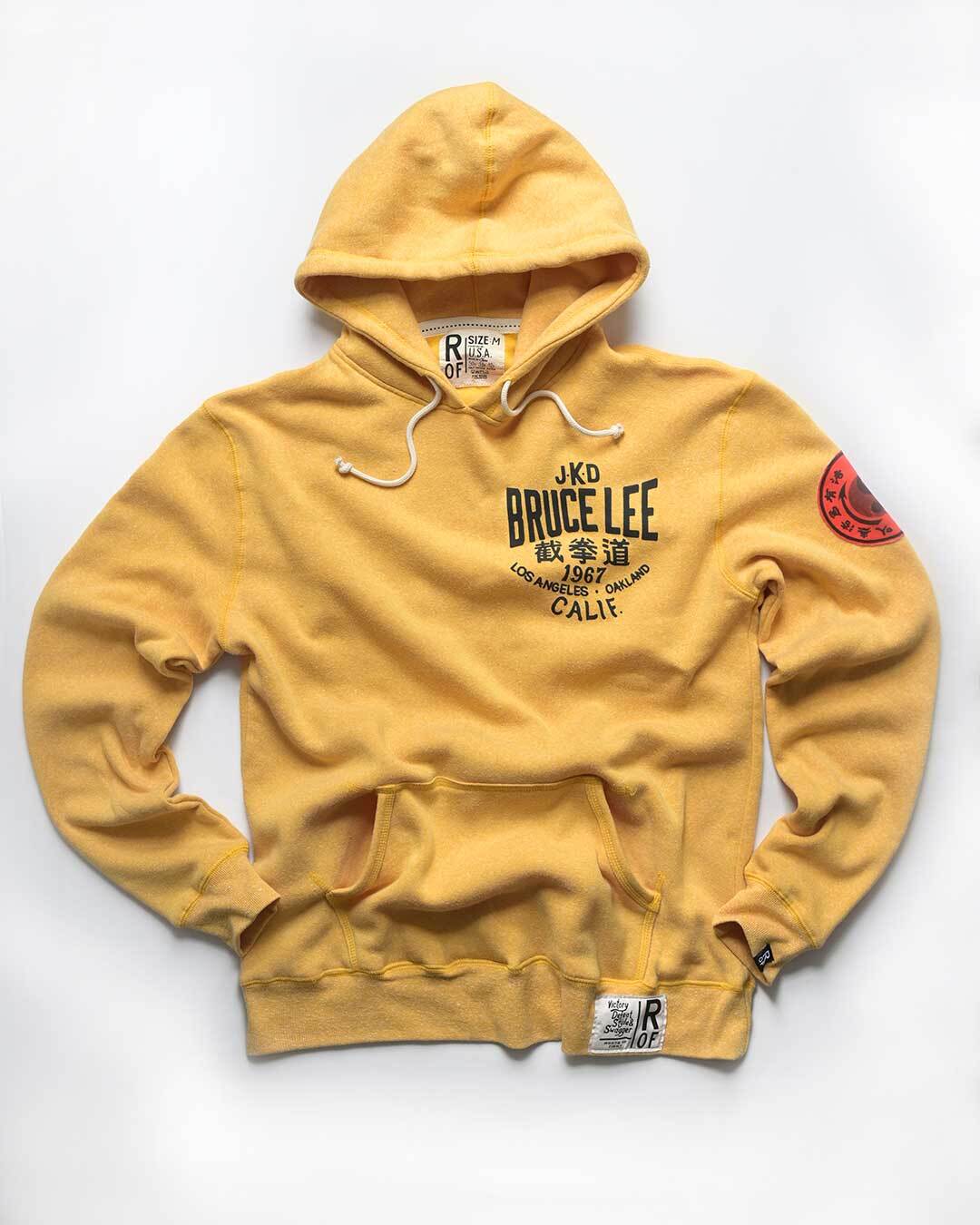 Bruce Lee JKD 1967 Yellow PO Hoody - Image 6