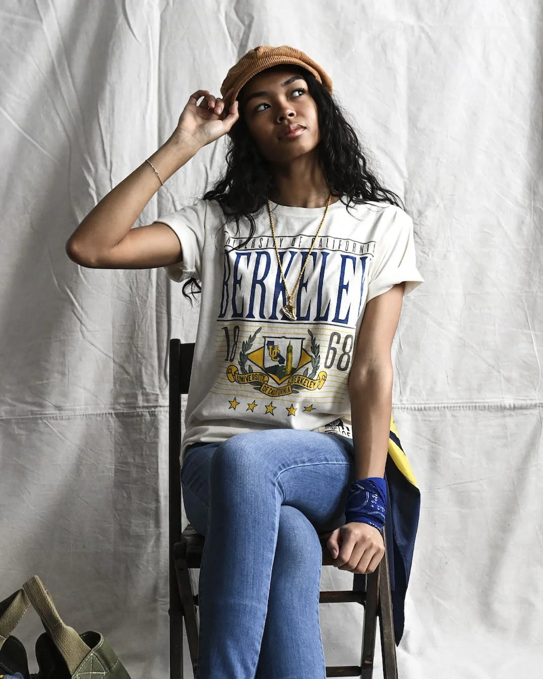 CAL - 1868 Cal White Tee - Image 3