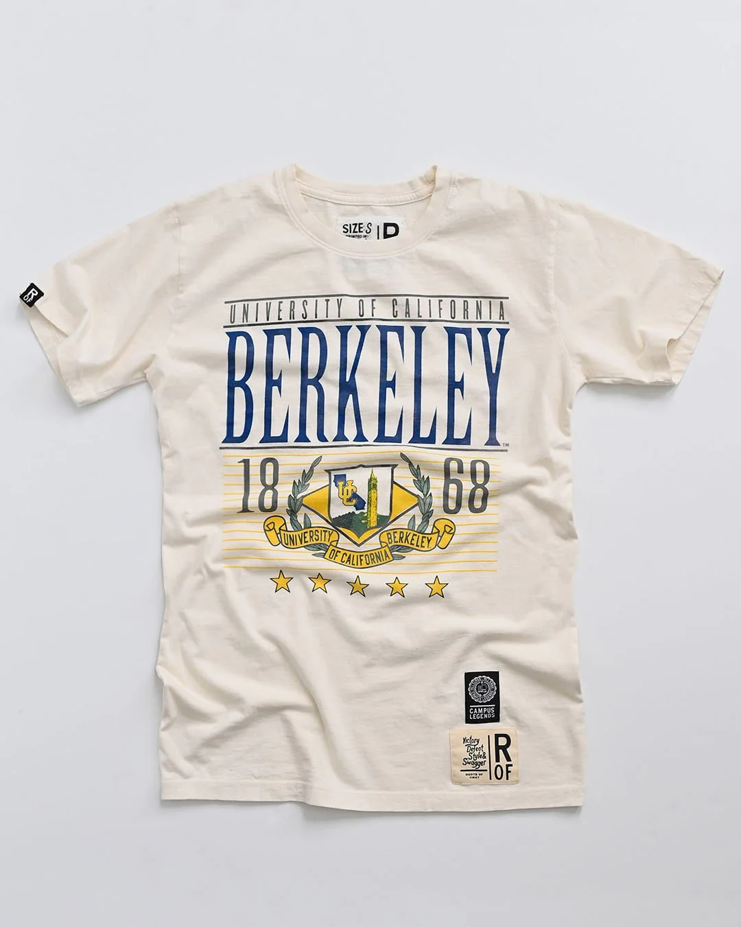 CAL - 1868 Cal White Tee - Image 5