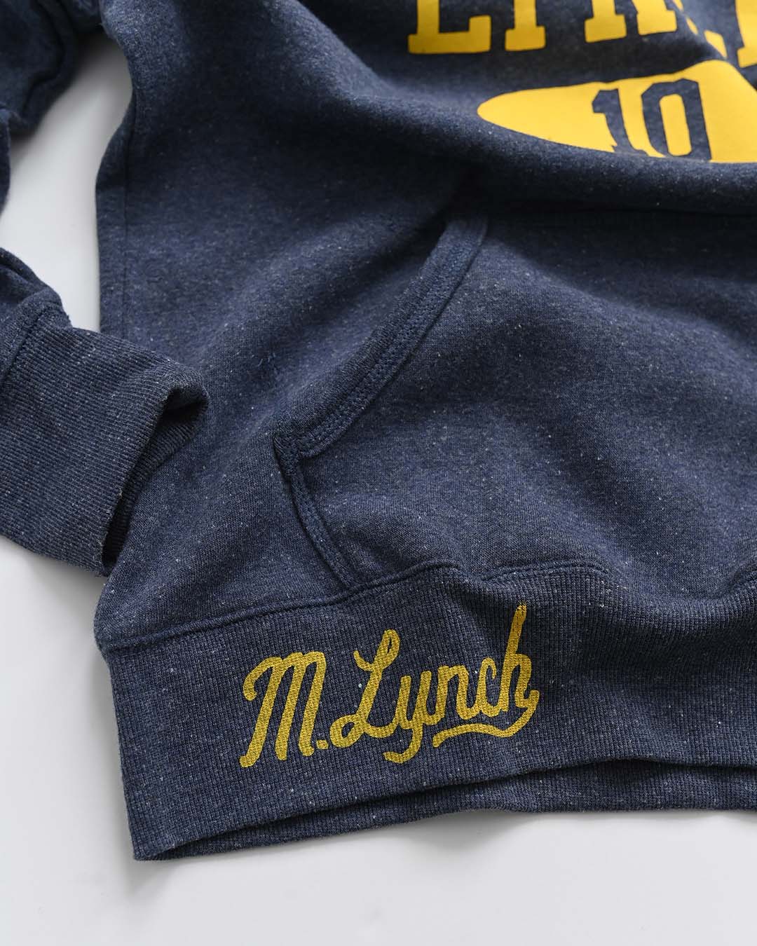 CAL - Marshawn Lynch #10 Navy PO Hoody - Image 5