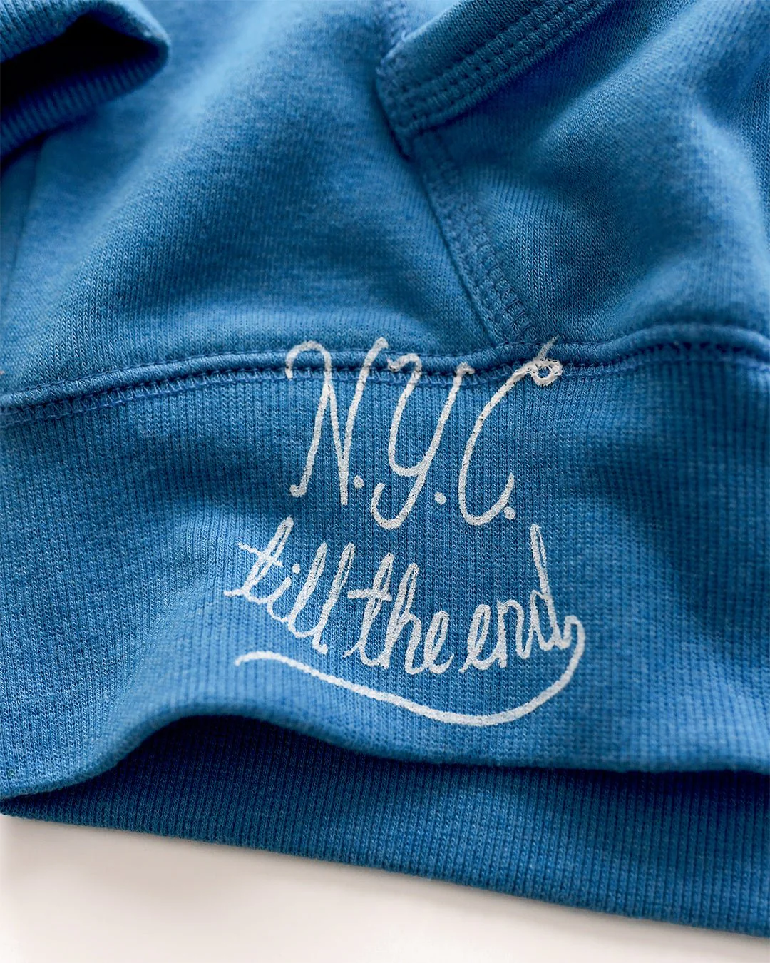 Carmelo Anthony NYC Til the End Blue PO Hoody - Image 5