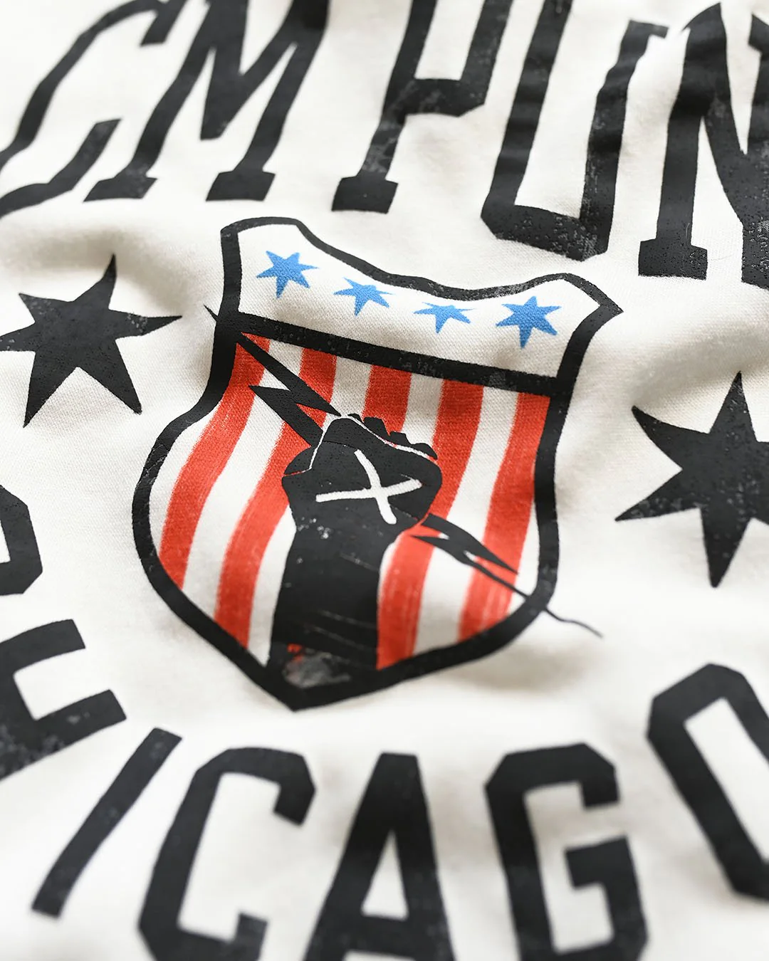 CM Punk Chicago White Sweatshirt - Image 3