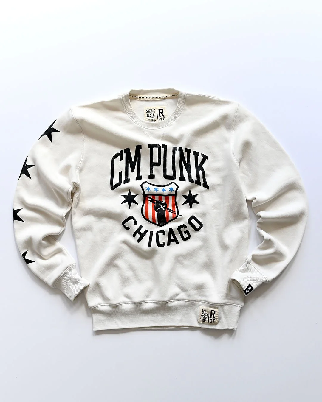 CM Punk Chicago White Sweatshirt - Image 5