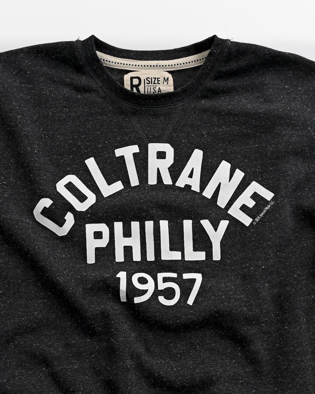 Coltrane Philly 1957 Black Sweatshirt - Image 3