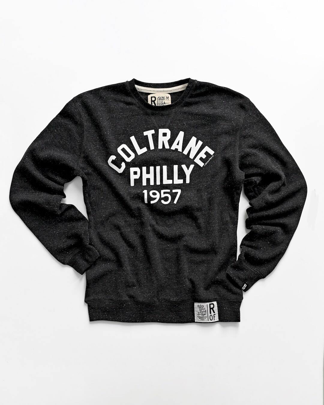 Coltrane Philly 1957 Black Sweatshirt - Image 5