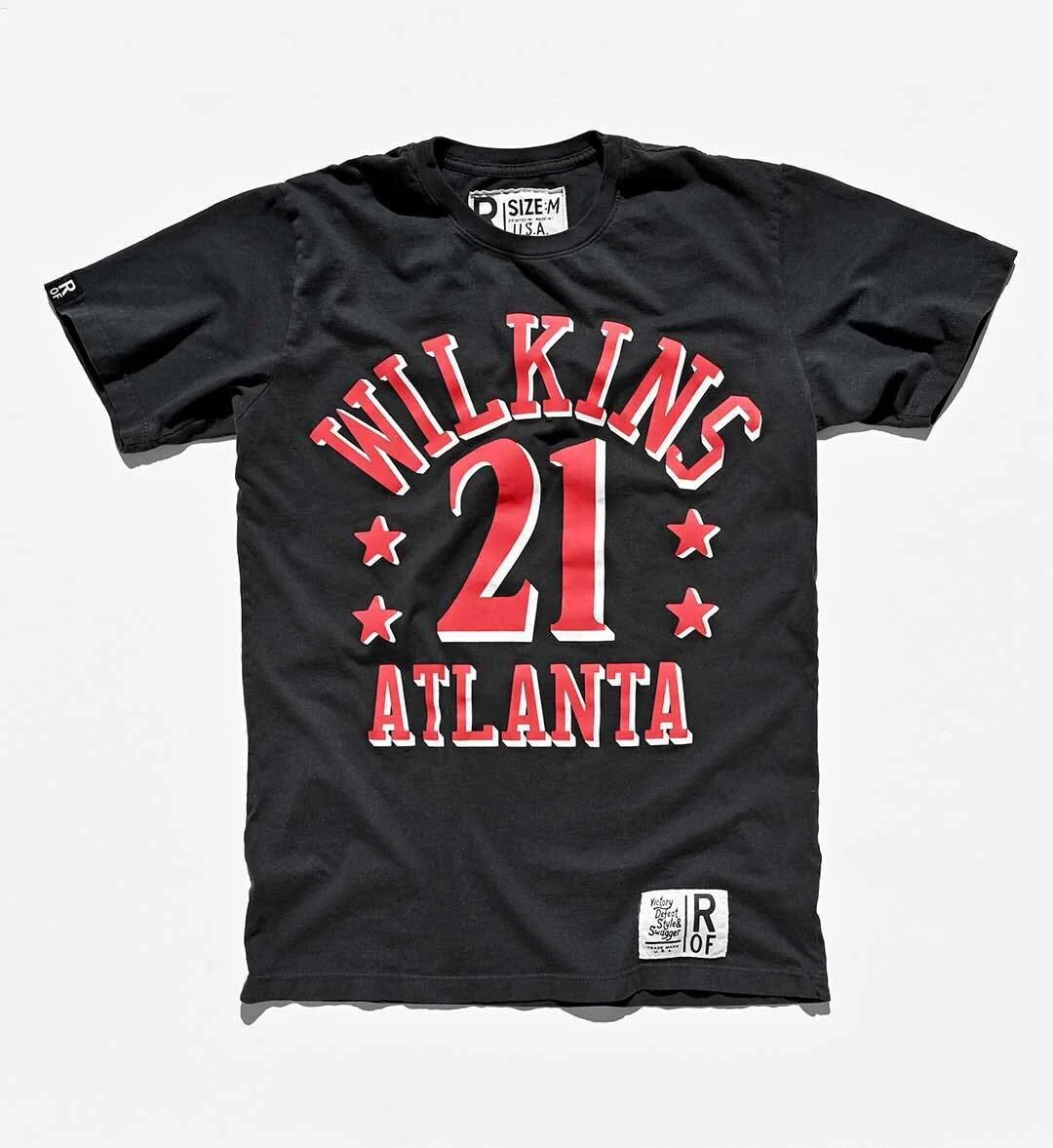 Dominique Wilkins ATL Black Tee - Image 3