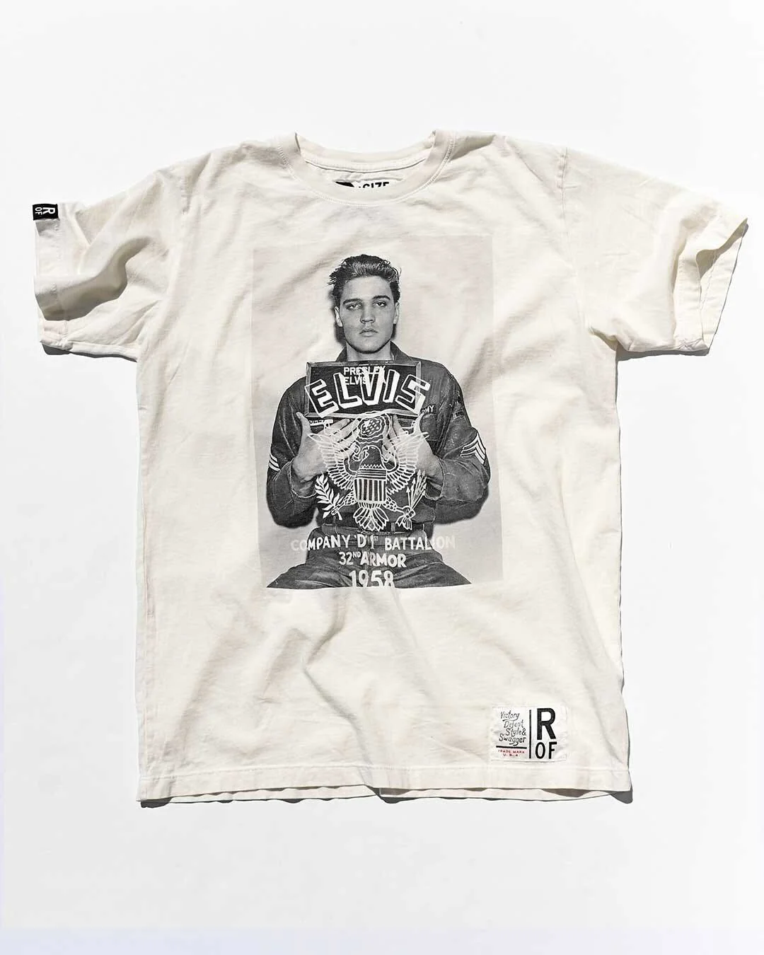 Elvis 1958 Military Photo Tee - Image 4