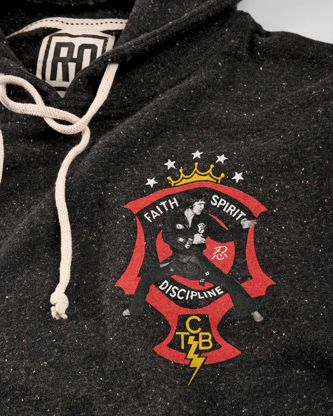 Elvis TCB Black PO Hoody - Image 4