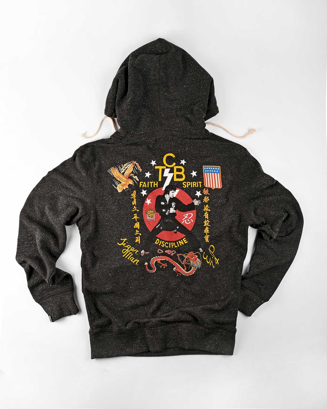 Elvis TCB Black PO Hoody - Image 6
