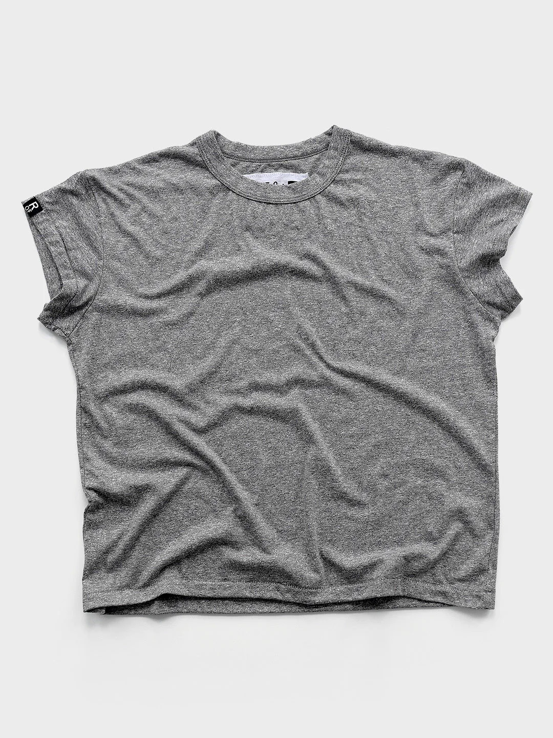 Heather Grey Women's Triblend Tee - Image 3