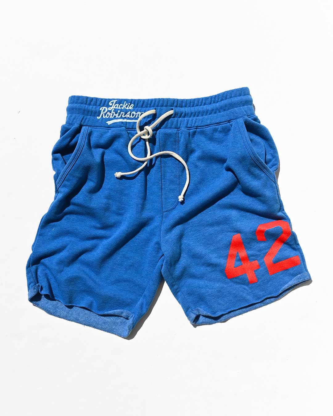 Jackie Robinson #42 Blue Shorts - Image 3