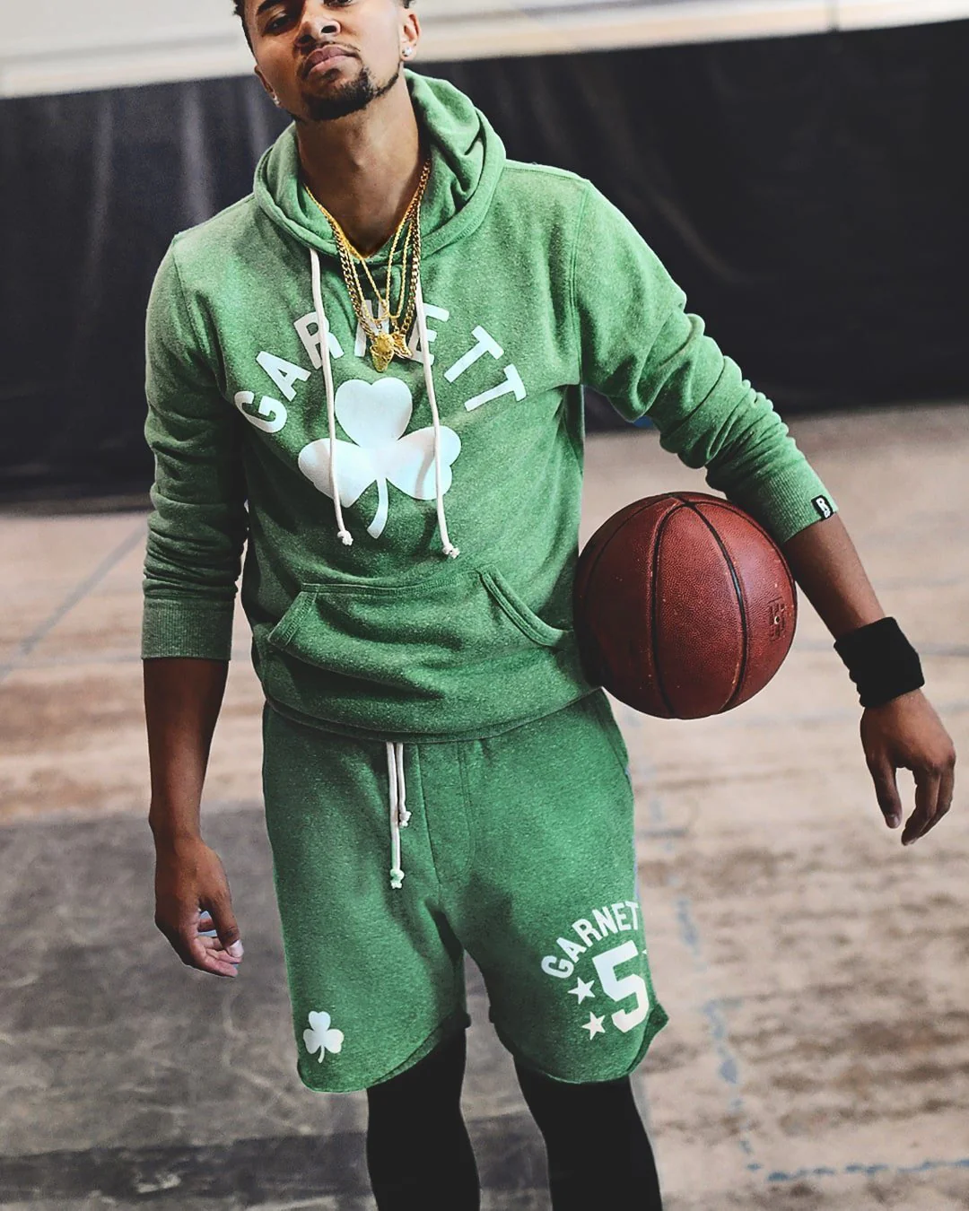 KG Boston Green Pullover Hoody - Image 3