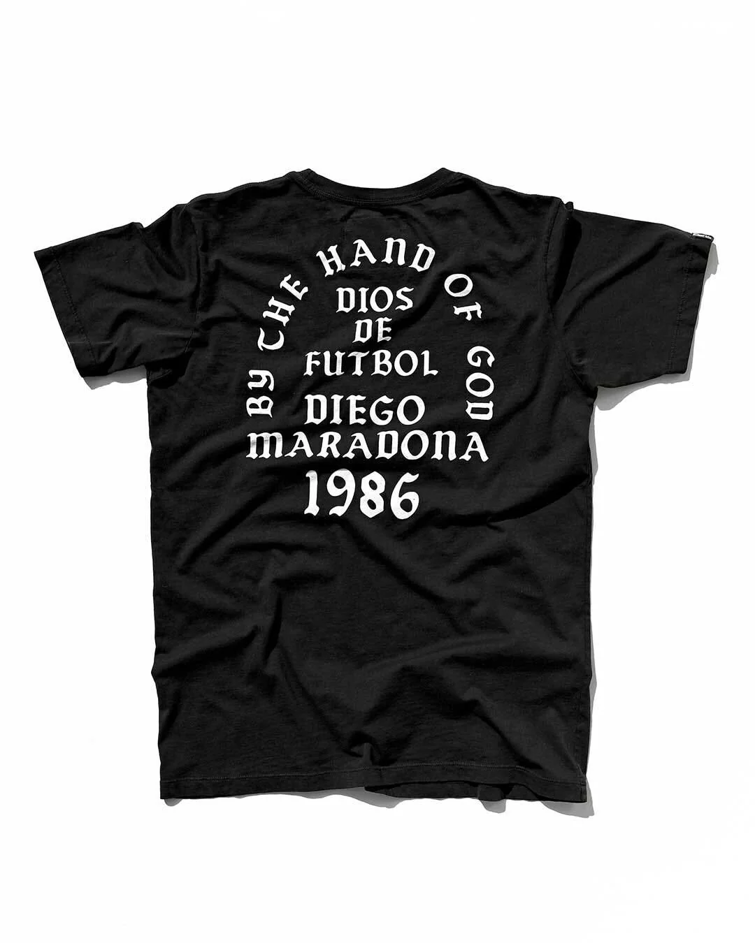 Maradona Hand of God Black Tee - Image 6