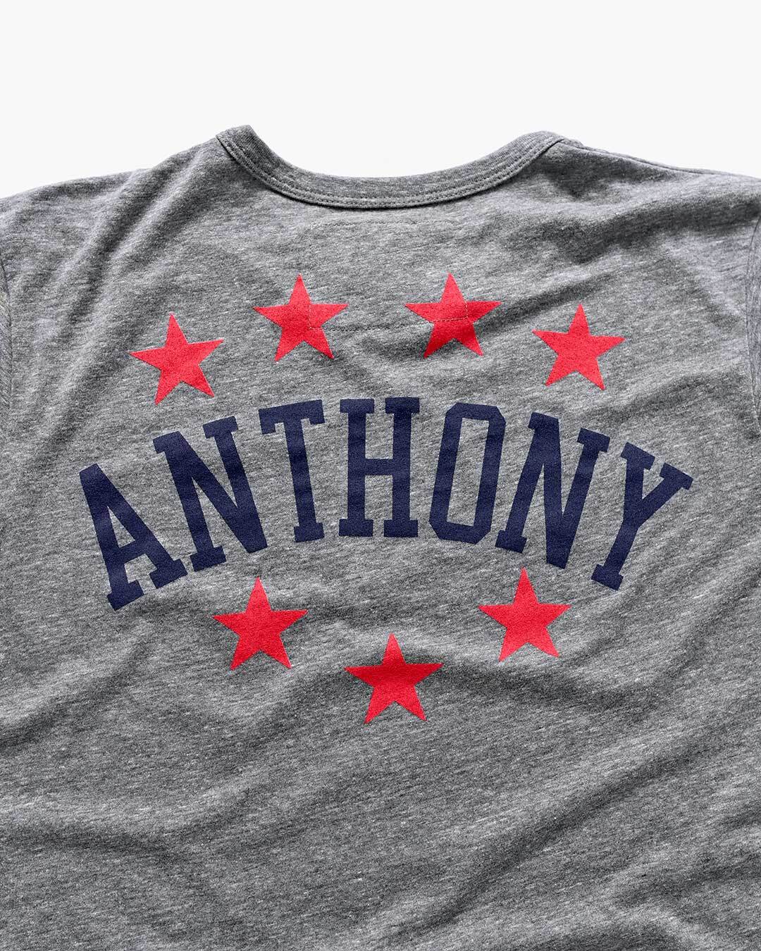 Melo Anthony Games USA Grey Tee - Image 4
