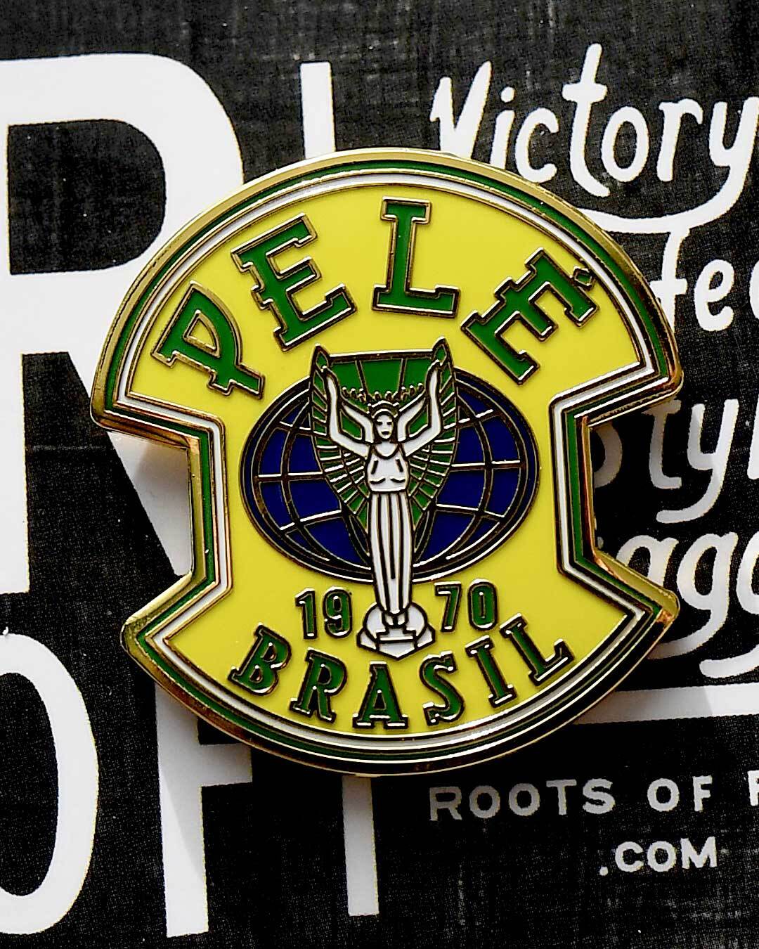 Pelé Brasil Pin - Image 3