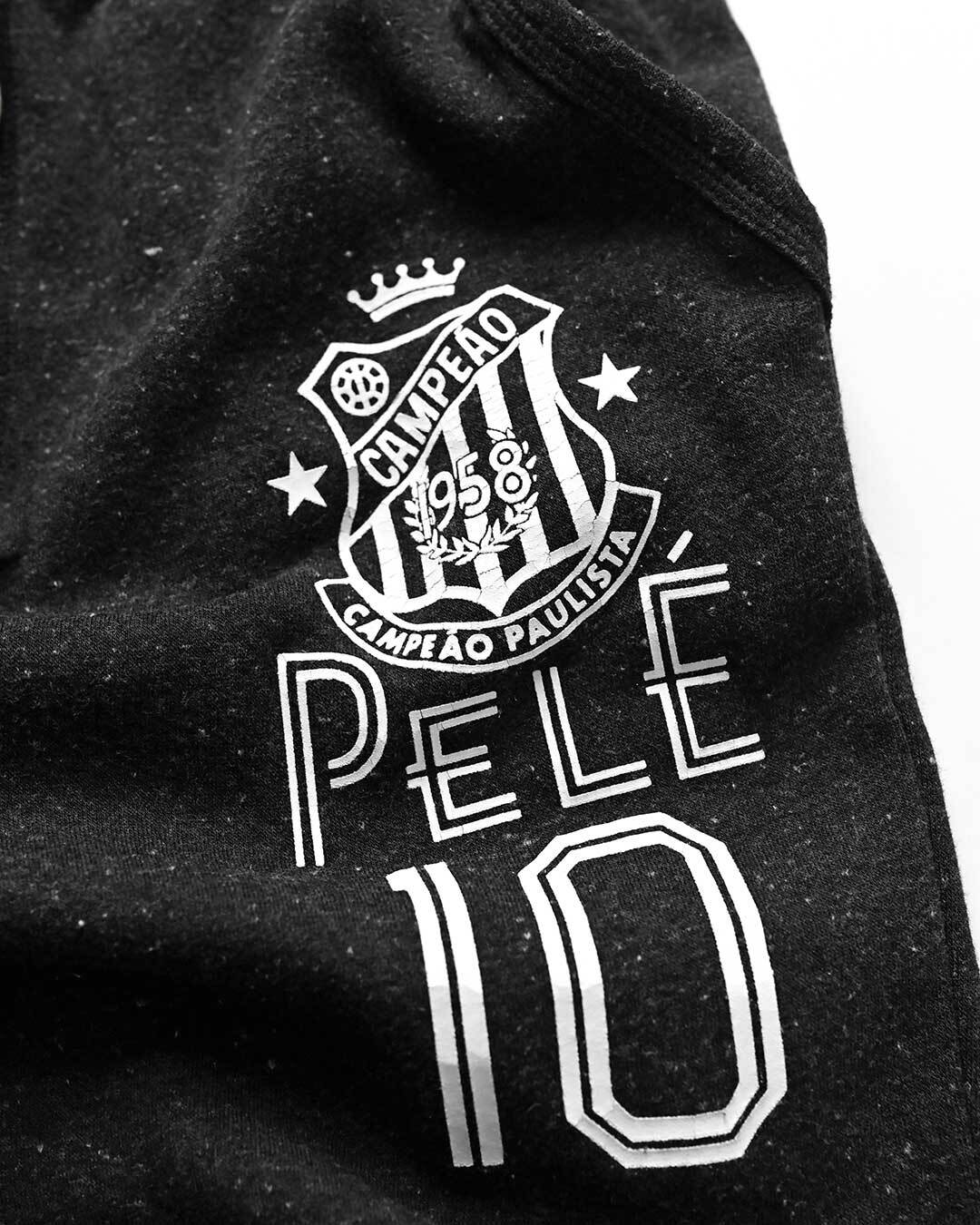 Pelé Santos Black Sweatpants - Image 5