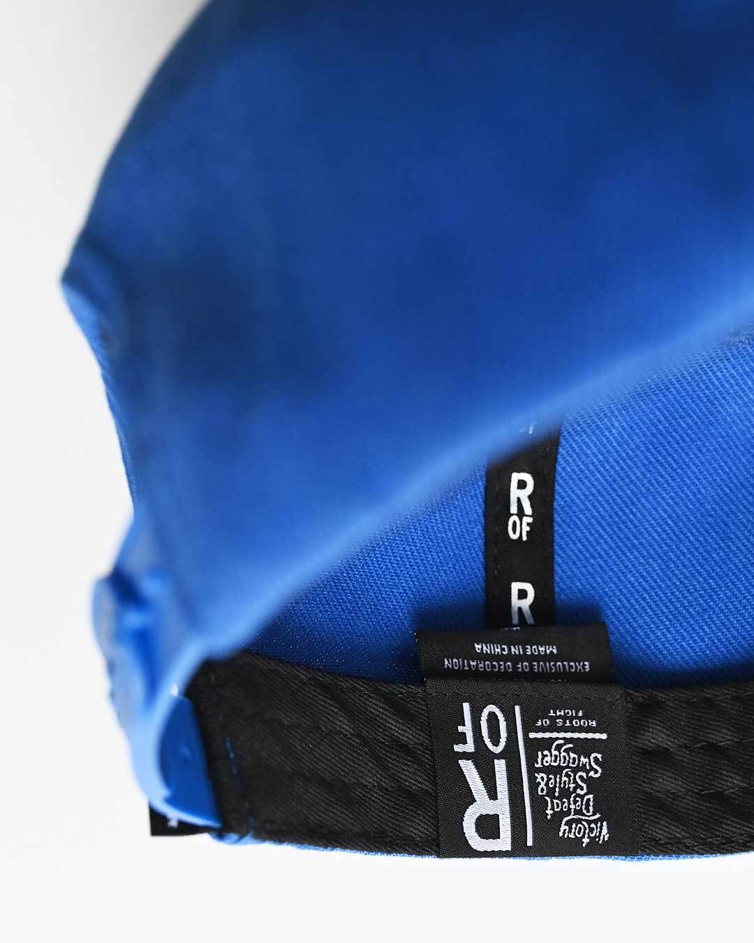 ROF Boxing Games Blue Snapback Hat - Image 3