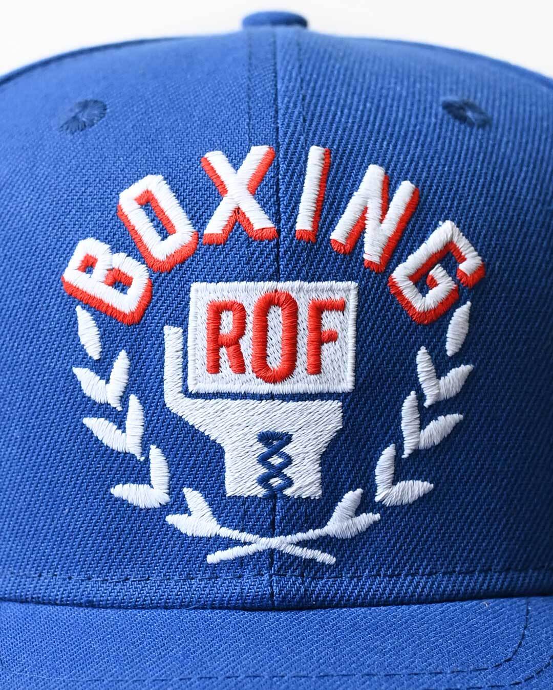 ROF Boxing Games Blue Snapback Hat - Image 4