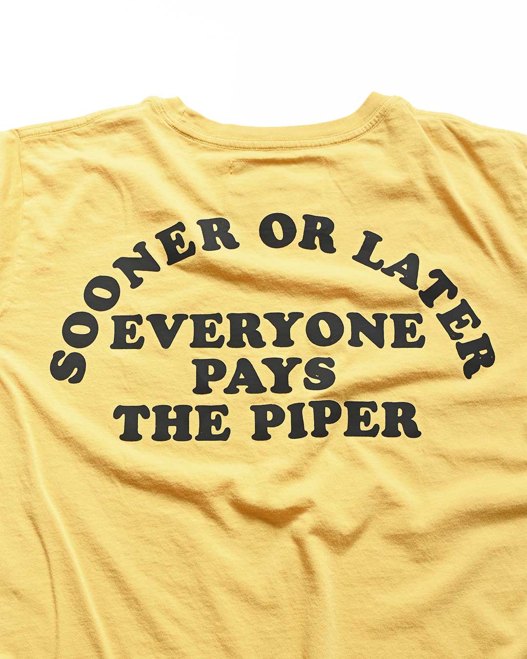 Rowdy Roddy Piper Everyone Pays Gold Tee - Image 4