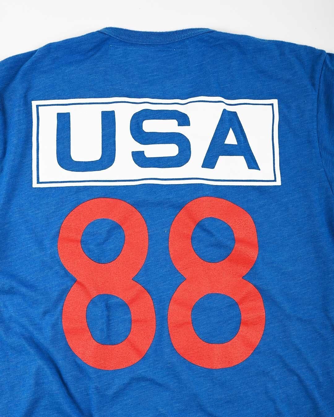 Roy Jones Jr. USA Boxing Blue Tee - Image 3