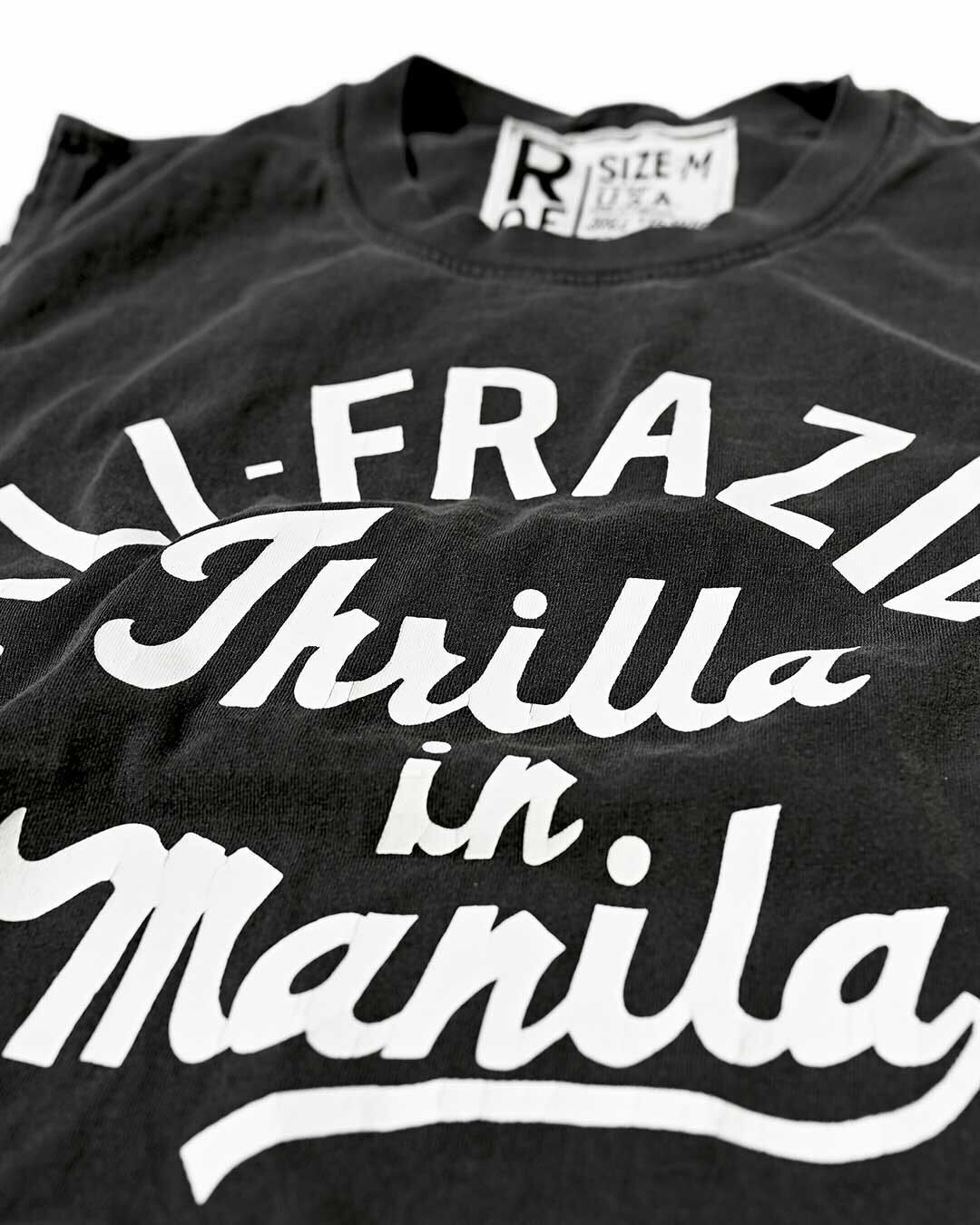 Thrilla in Manila Black Muscle Tee - Image 3
