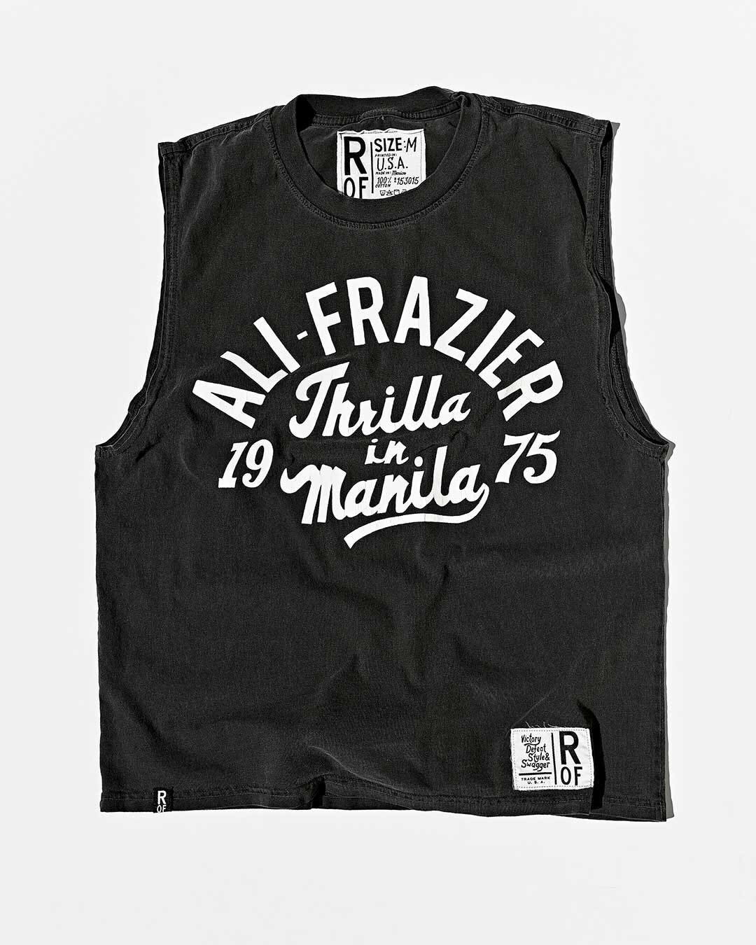 Thrilla in Manila Black Muscle Tee - Image 4