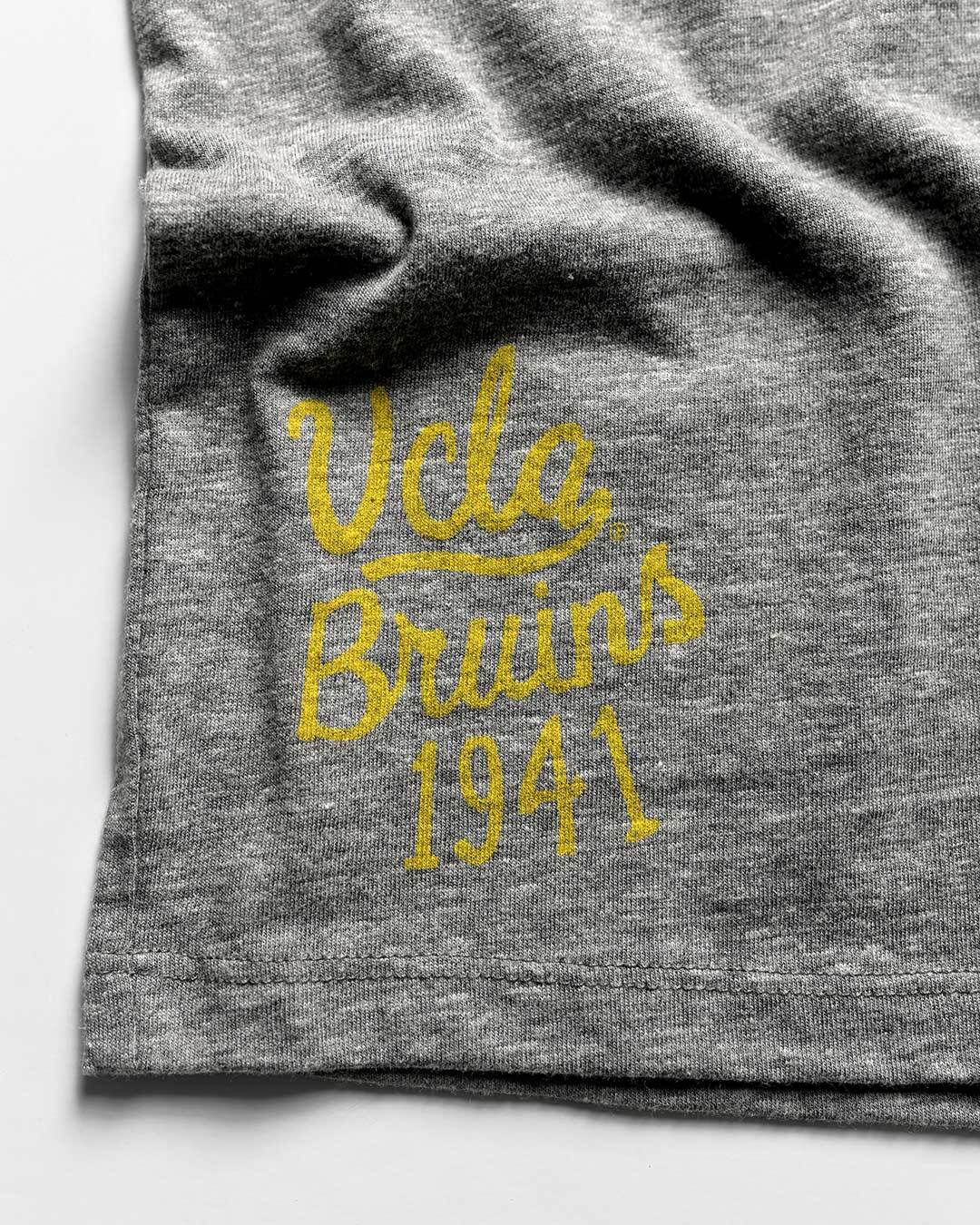 UCLA - Jackie Robinson Baseball Grey Tee - Image 4