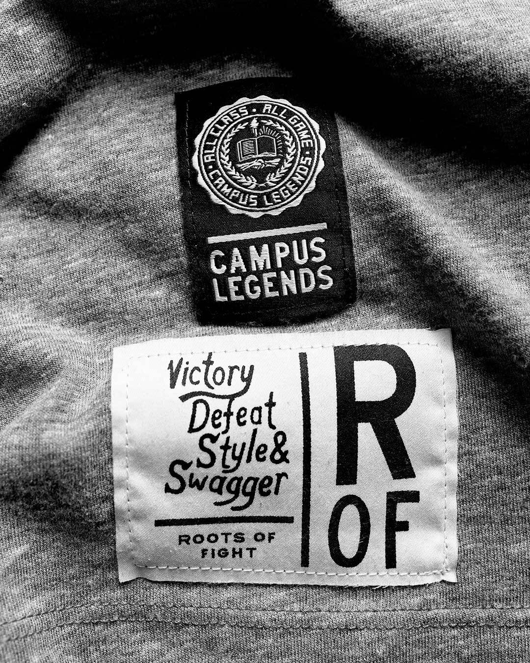 UCLA - Jackie Robinson Baseball Grey Tee - Image 5