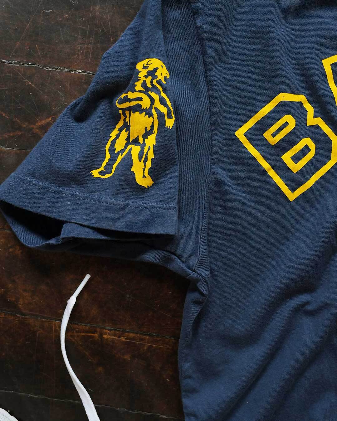 UCLA - Jackie Robinson Basketball #18 Navy Tee - Image 5