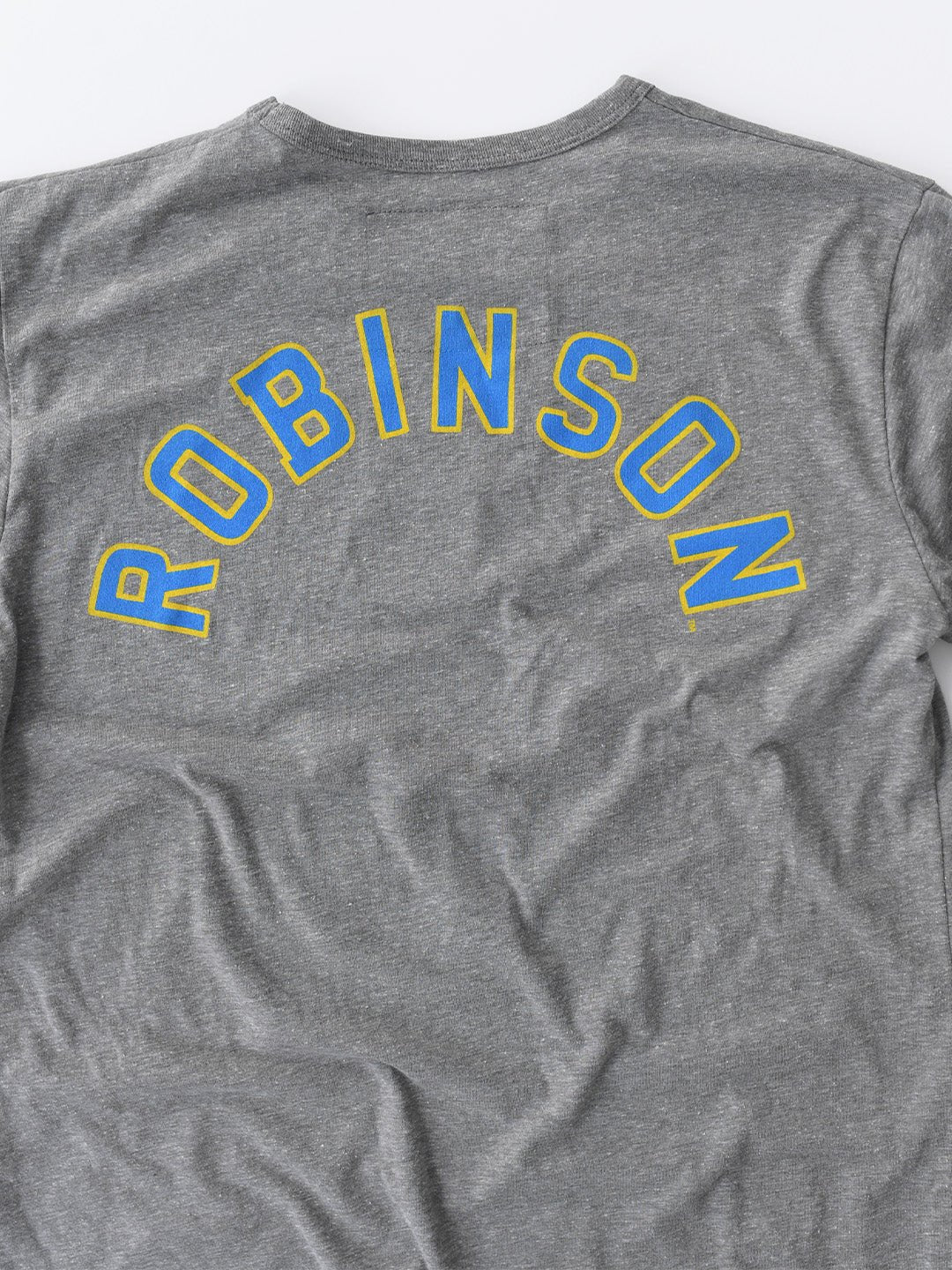 UCLA - Jackie Robinson Bruins Grey Triblend Tee - Image 3