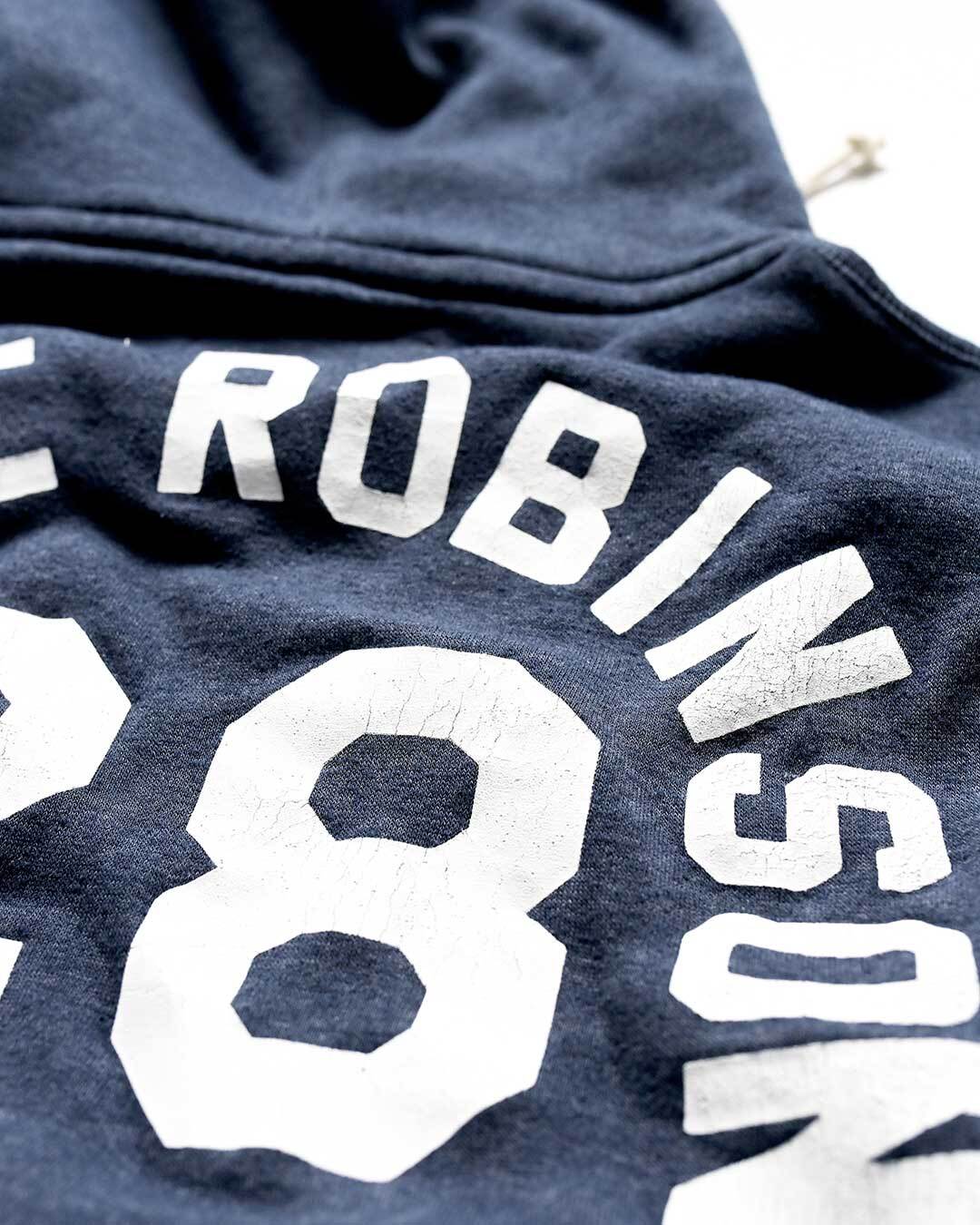 UCLA - Jackie Robinson Football Navy PO Hoody - Image 4