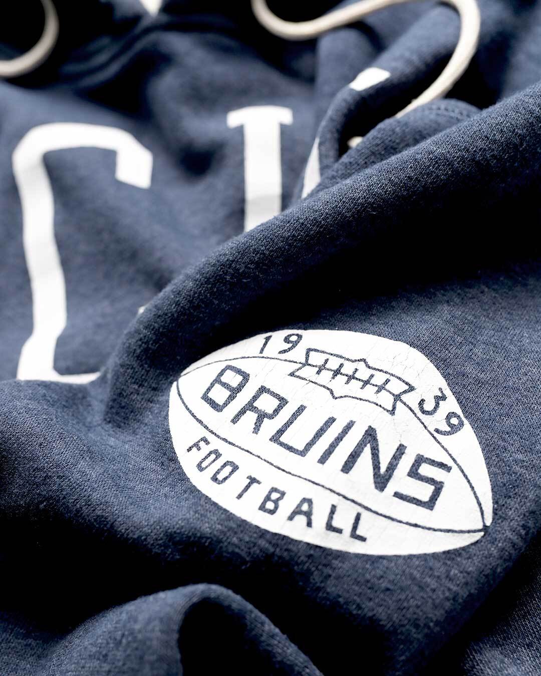 UCLA - Jackie Robinson Football Navy PO Hoody - Image 5