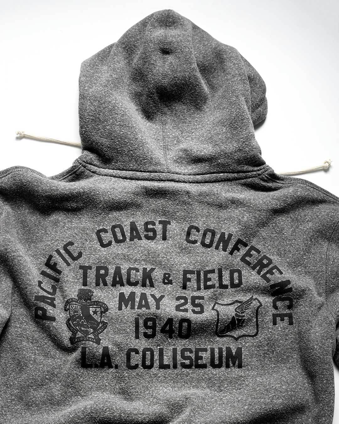 UCLA - Jackie Robinson Track Grey PO Hoody - Image 4