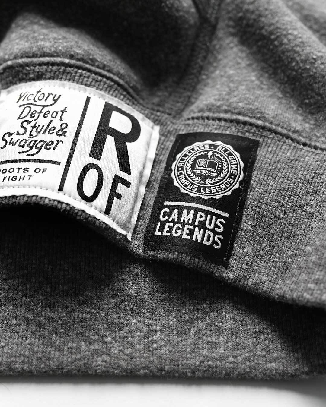 UCLA - Jackie Robinson Track Grey PO Hoody - Image 6